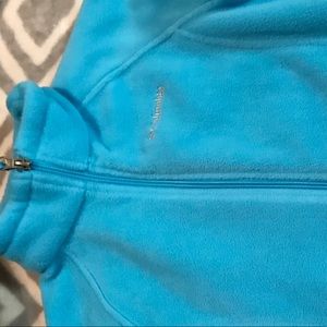 blue columbia jacket perfect condition